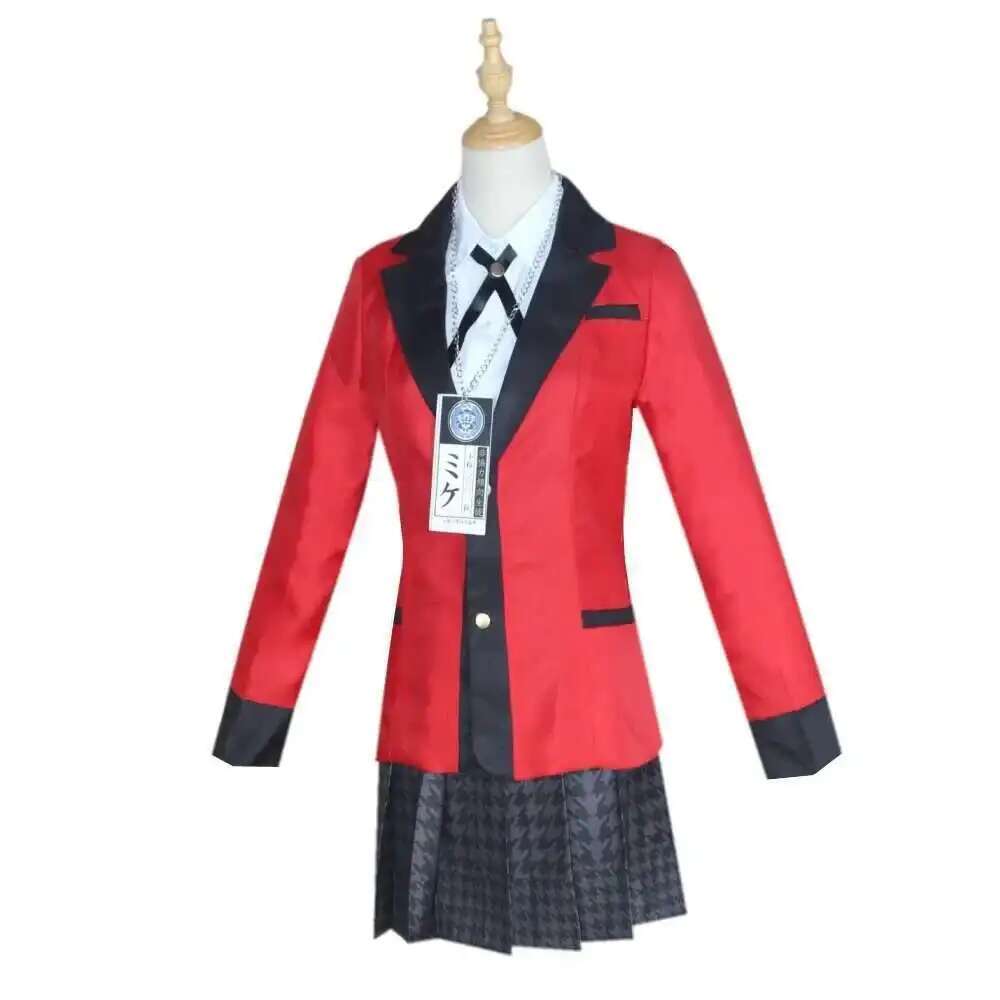 Anime kakegurui jabami yumeko  - Anime Cosplay Outfit Girl avaliação e preço