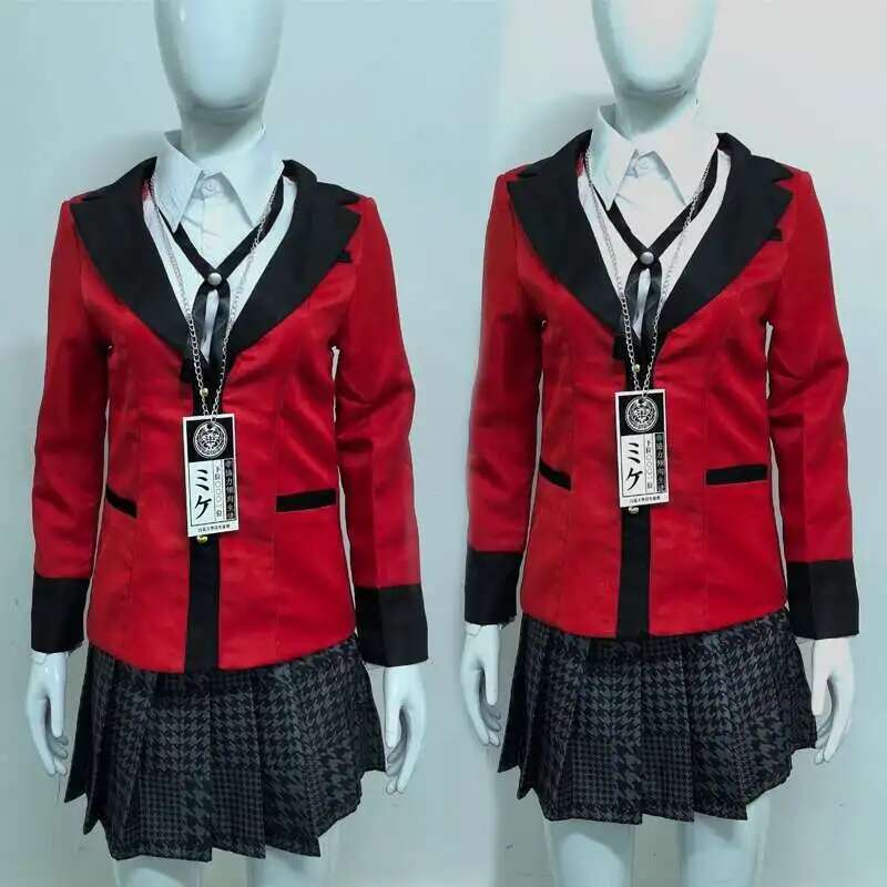 Anime kakegurui jabami yumeko  - Anime Cosplay Outfit Girl avaliação e preço