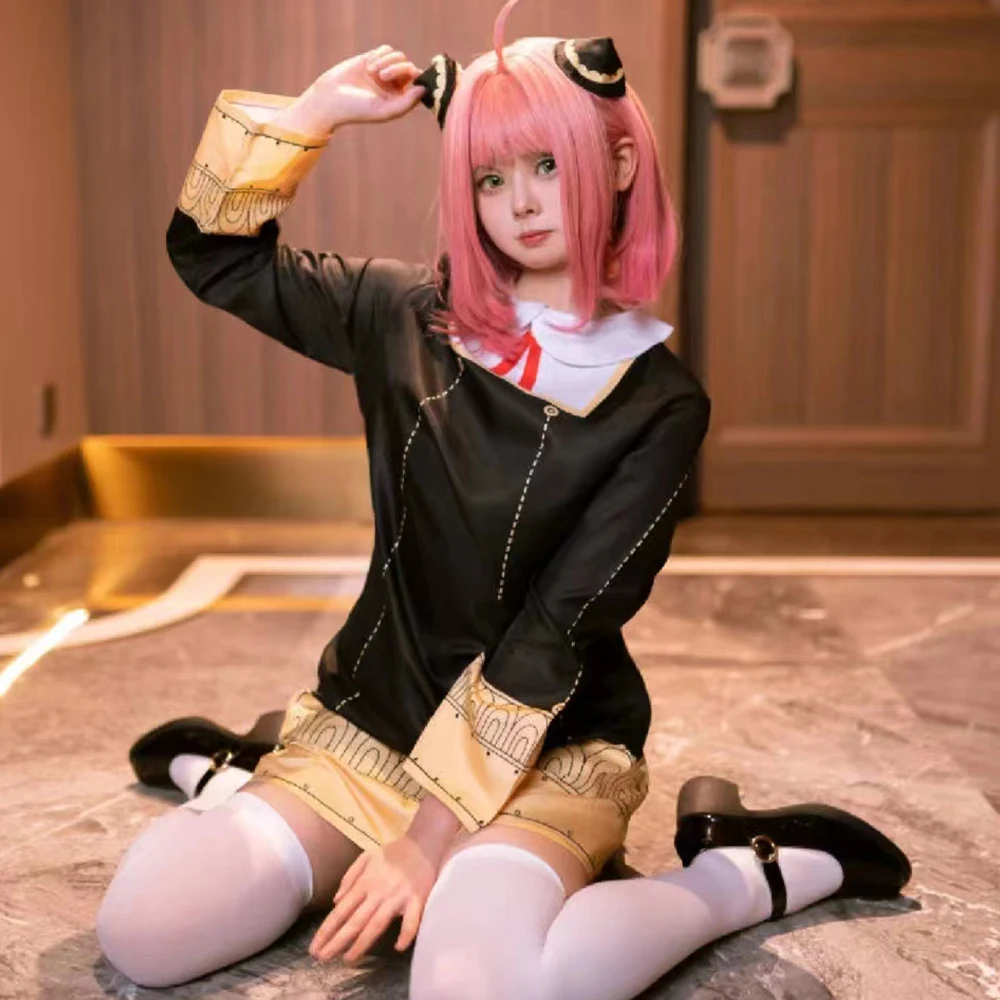 Anime Spy X Família Anya Cospl - Spy Family Outfit avaliação e preço