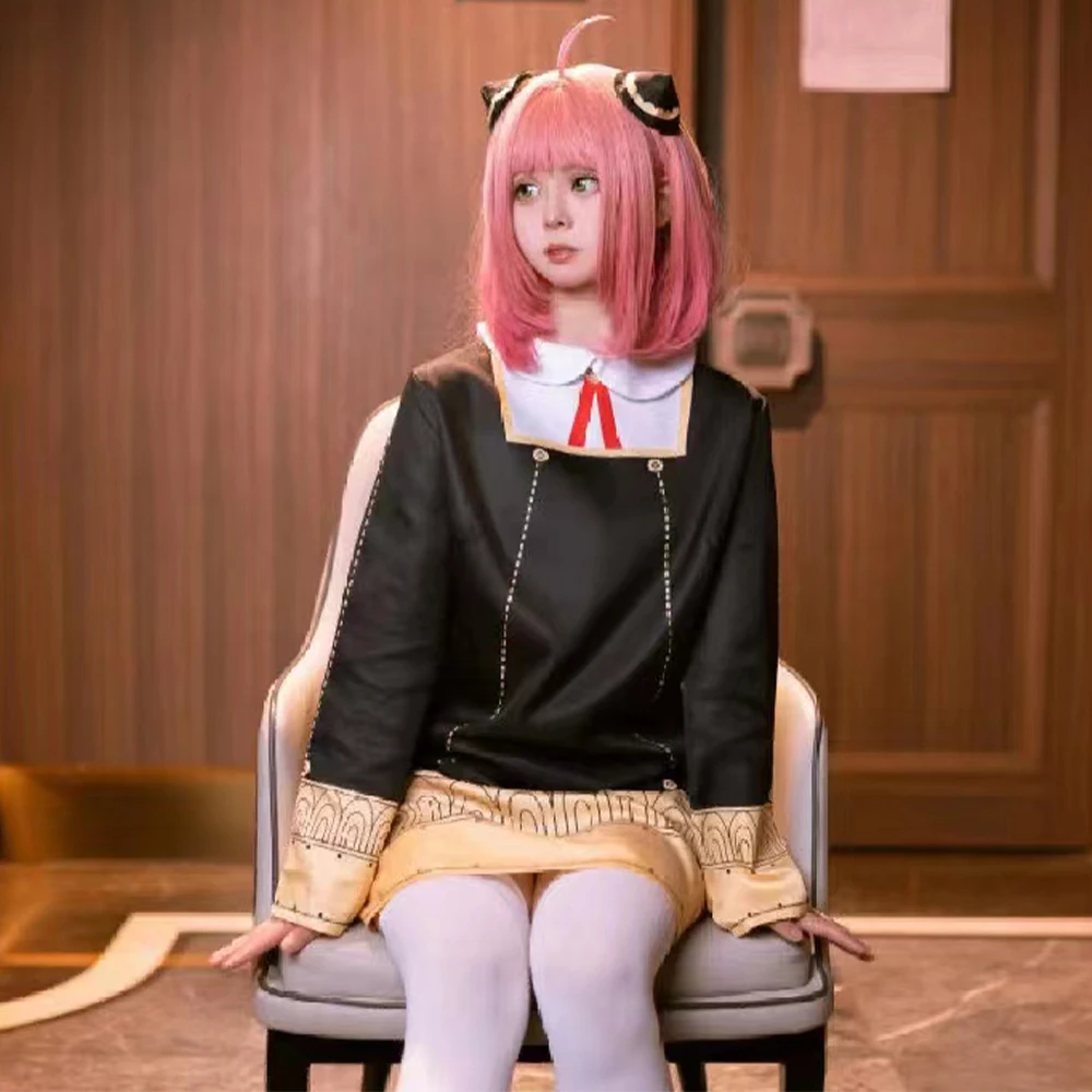 Anime Spy X Família Anya Cospl - Spy Family Outfit avaliação e preço