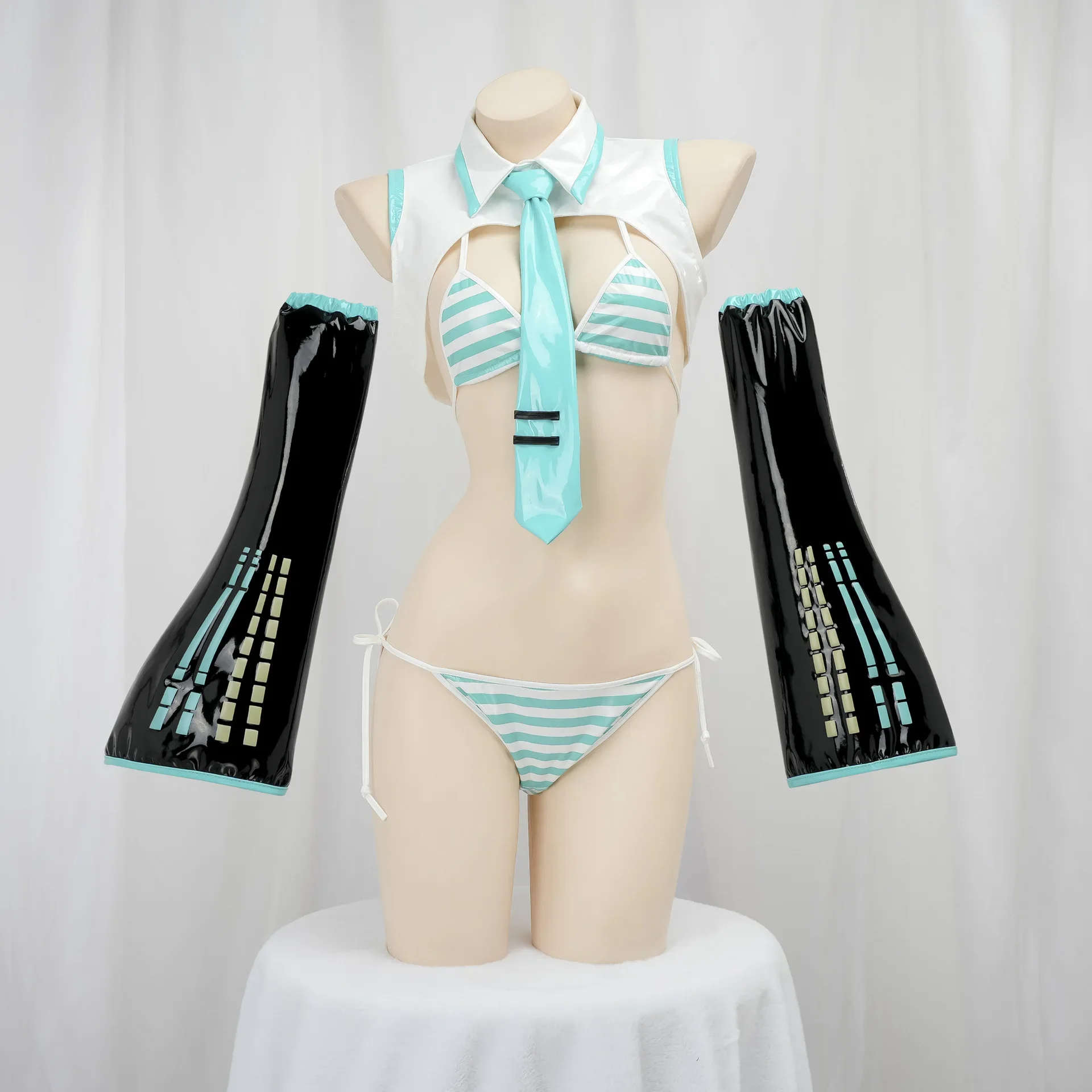 Fantasia de Cosplay Game Miku: - Anime Cosplay Boy avaliação e preço