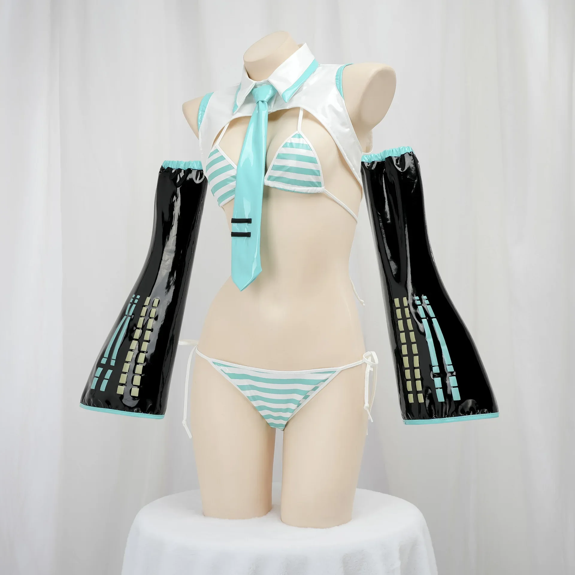Fantasia de Cosplay Game Miku: - Anime Cosplay Boy avaliação e preço