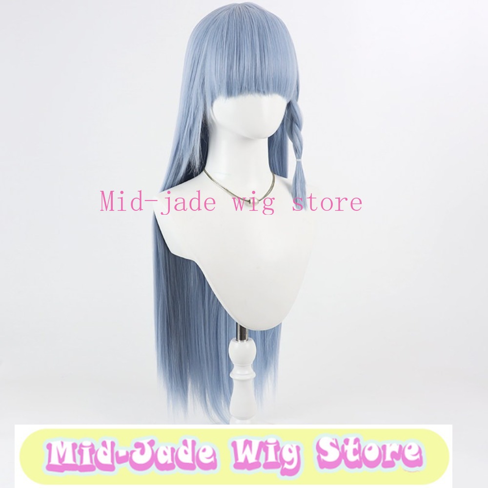 Peruca Cosplay Re Zero Rem Est - Re Zero Rem Wig avaliação e preço