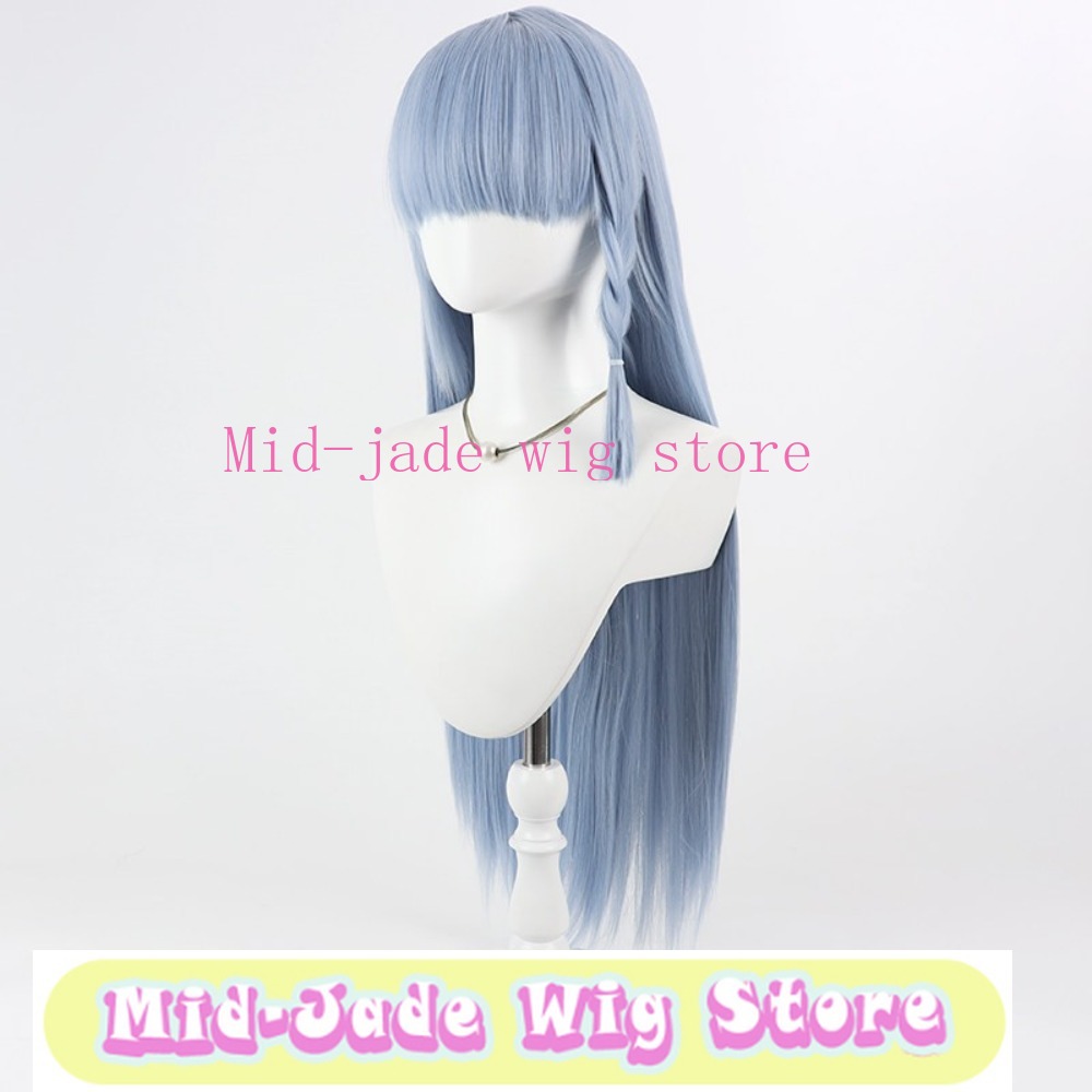 Peruca Cosplay Re Zero Rem Est - Re Zero Rem Wig avaliação e preço