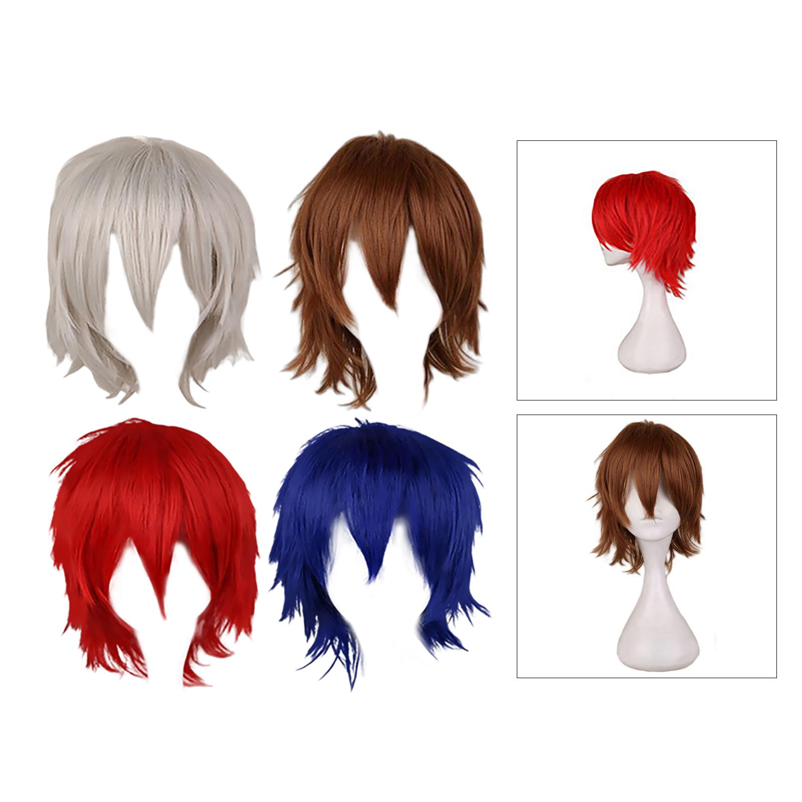 Peruca curta cosplay, moda esp - Cosplay Anime Basic avaliação e preço