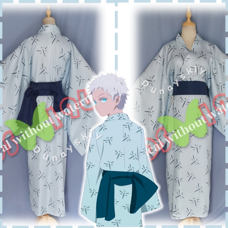 Kimono Tradicional Japonês JJK - Cosplay Anime Jjk avaliação e preço