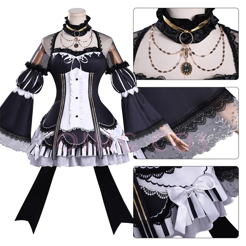 Fantasia de Cosplay Sajima Mil - Anime Cosplay Dress avaliação e preço