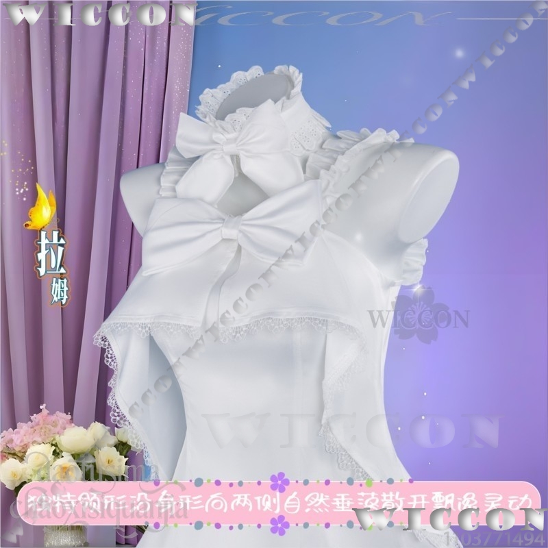 Ram Rem Sweet Angel Pure White - Re Zero Rem Wig avaliação e preço