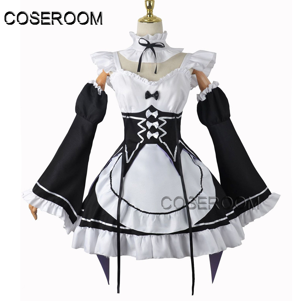 Fantasia Cosplay Re:Zero Kara  - Re Zero Rem Wig avaliação e preço