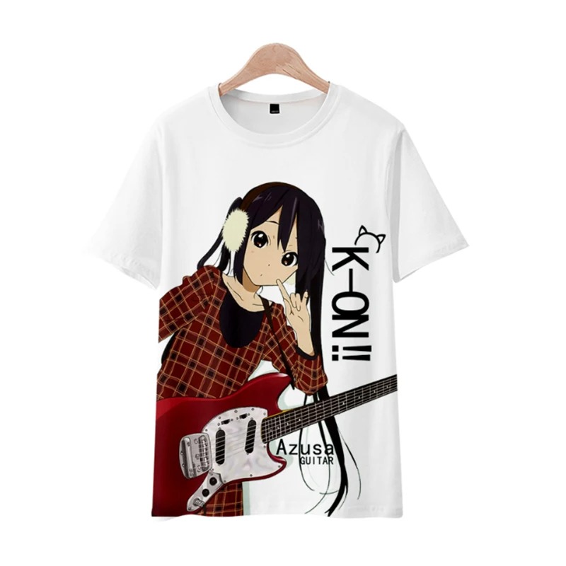 Camiseta estampada Anime K-ON, - Cosplay Anime Basic avaliação e preço
