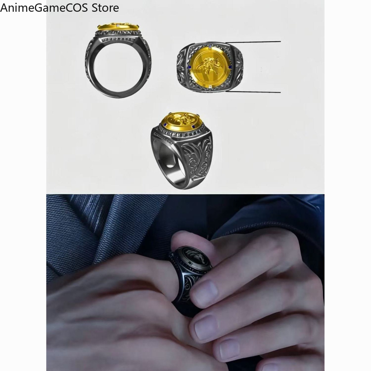 Anéis de Dedo de Cosplay Valko - Anime Cosplay For Halloween avaliação e preço