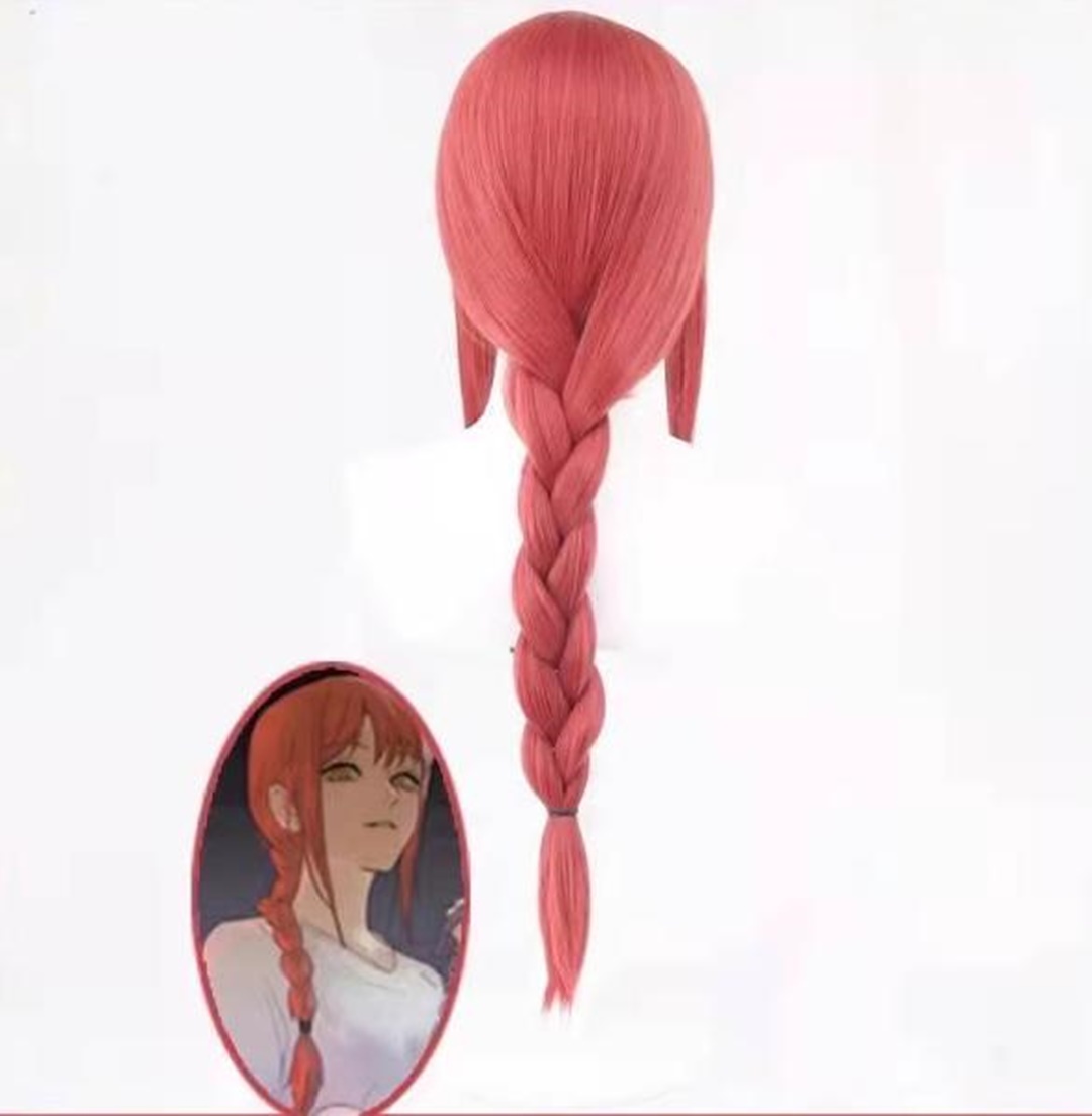 Makima peruca cosplay feminino - Anime Cosplay Makima avaliação e preço
