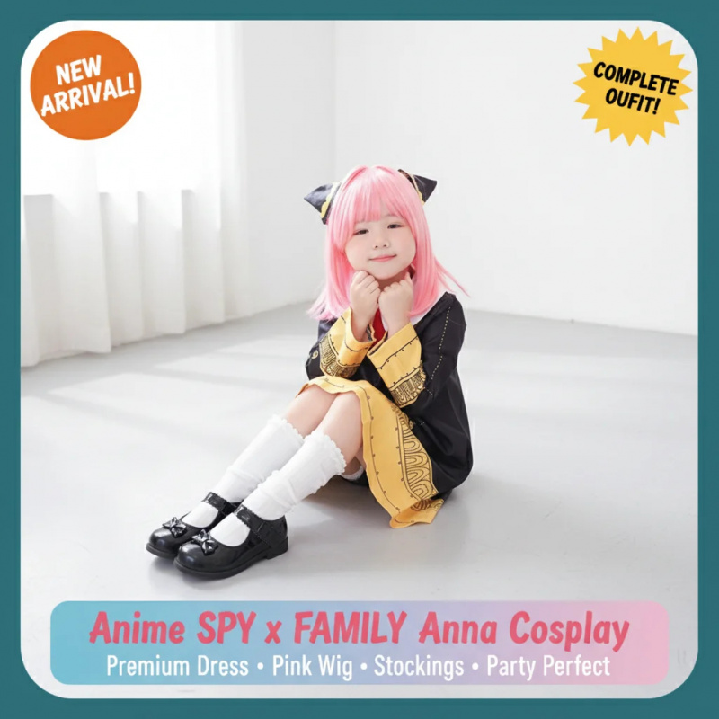 ▶ ❤ Fantasia de Cosplay Anime  - Spy Family Outfit avaliação e preço