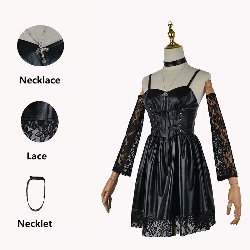 Misa amane cosplay traje death - Spy Family Outfit avaliação e preço