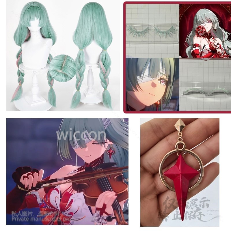 Anime phrolova cosplay peruca  - Anime Cosplay For Halloween avaliação e preço