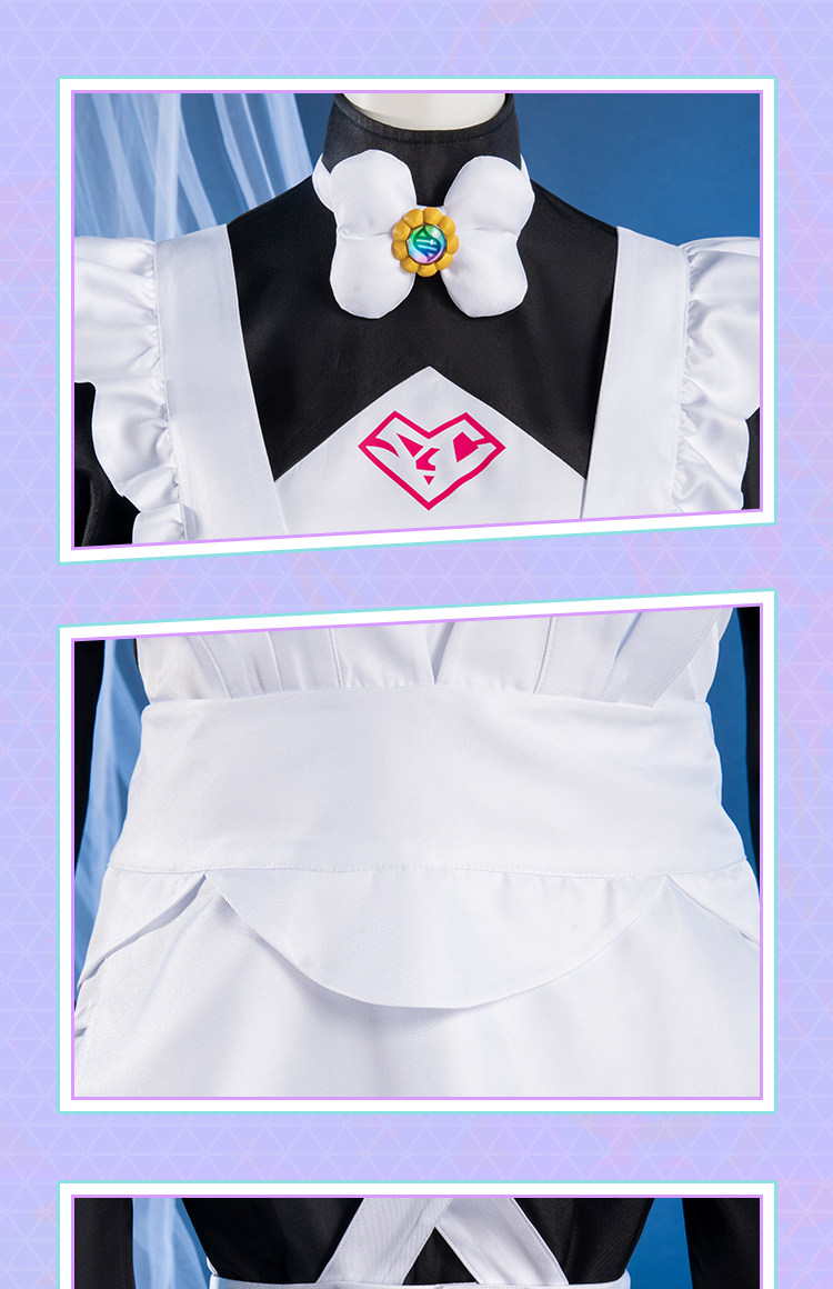 Fantasia de Cosplay de Maid Ha - Anime Cosplay Outfit Girl avaliação e preço