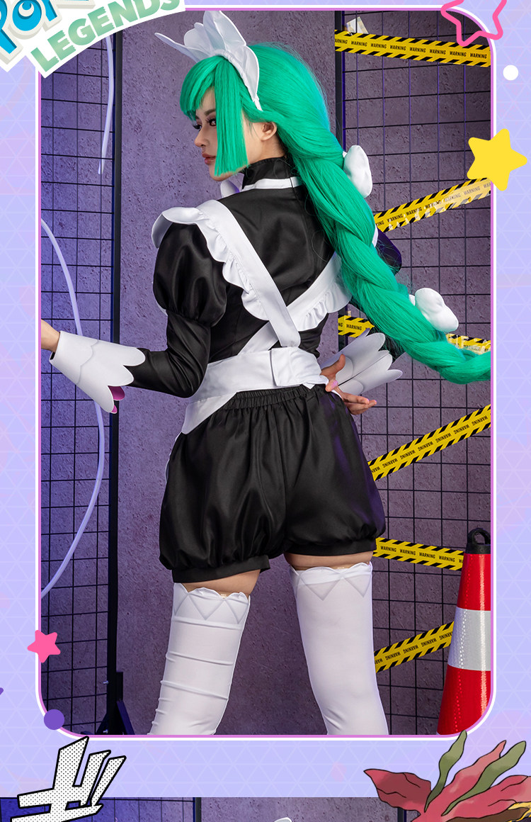 Fantasia de Cosplay de Maid Ha - Anime Cosplay Outfit Girl avaliação e preço