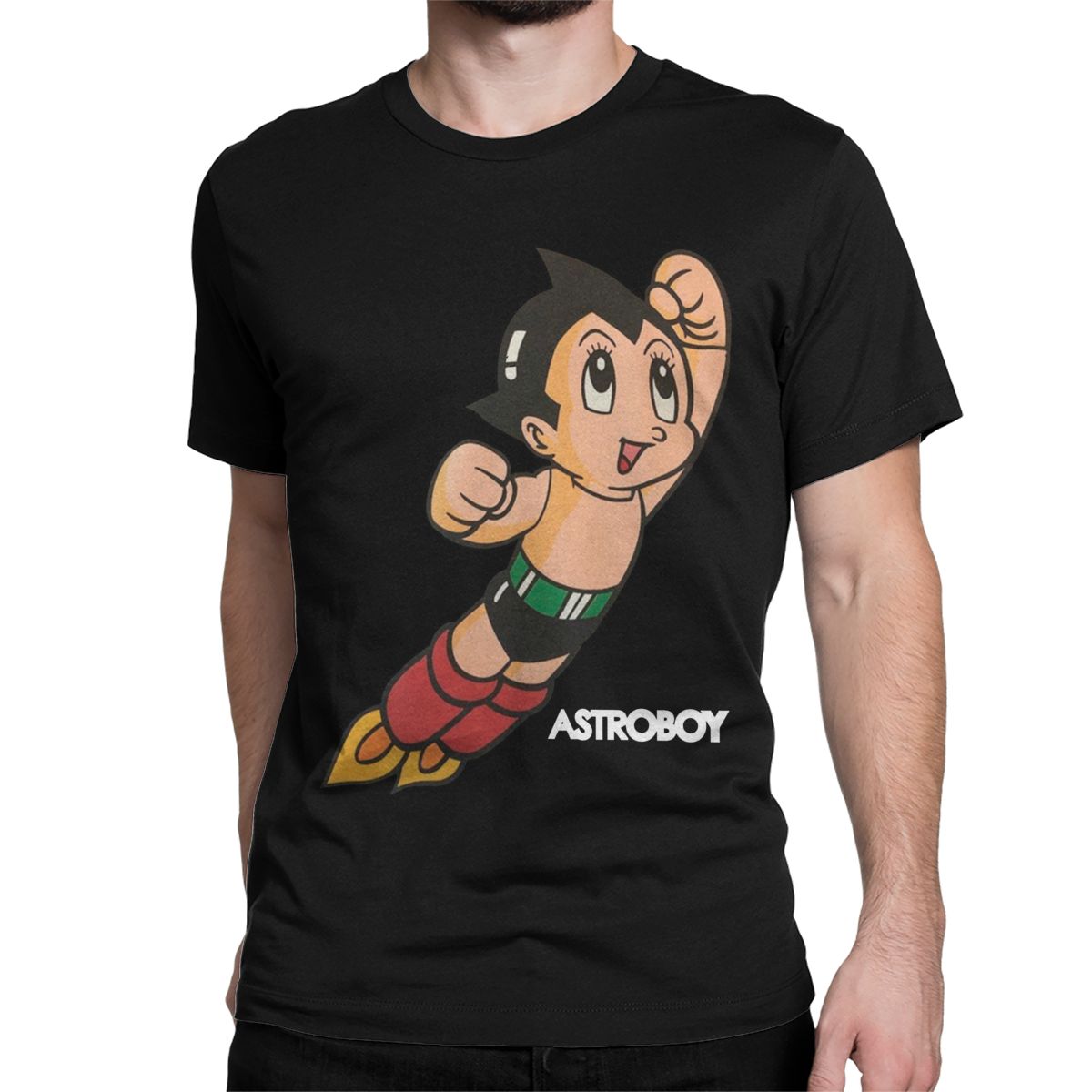 Astroboy anime robô t camisa d - Anime Cosplay Ideas Male avaliação e preço