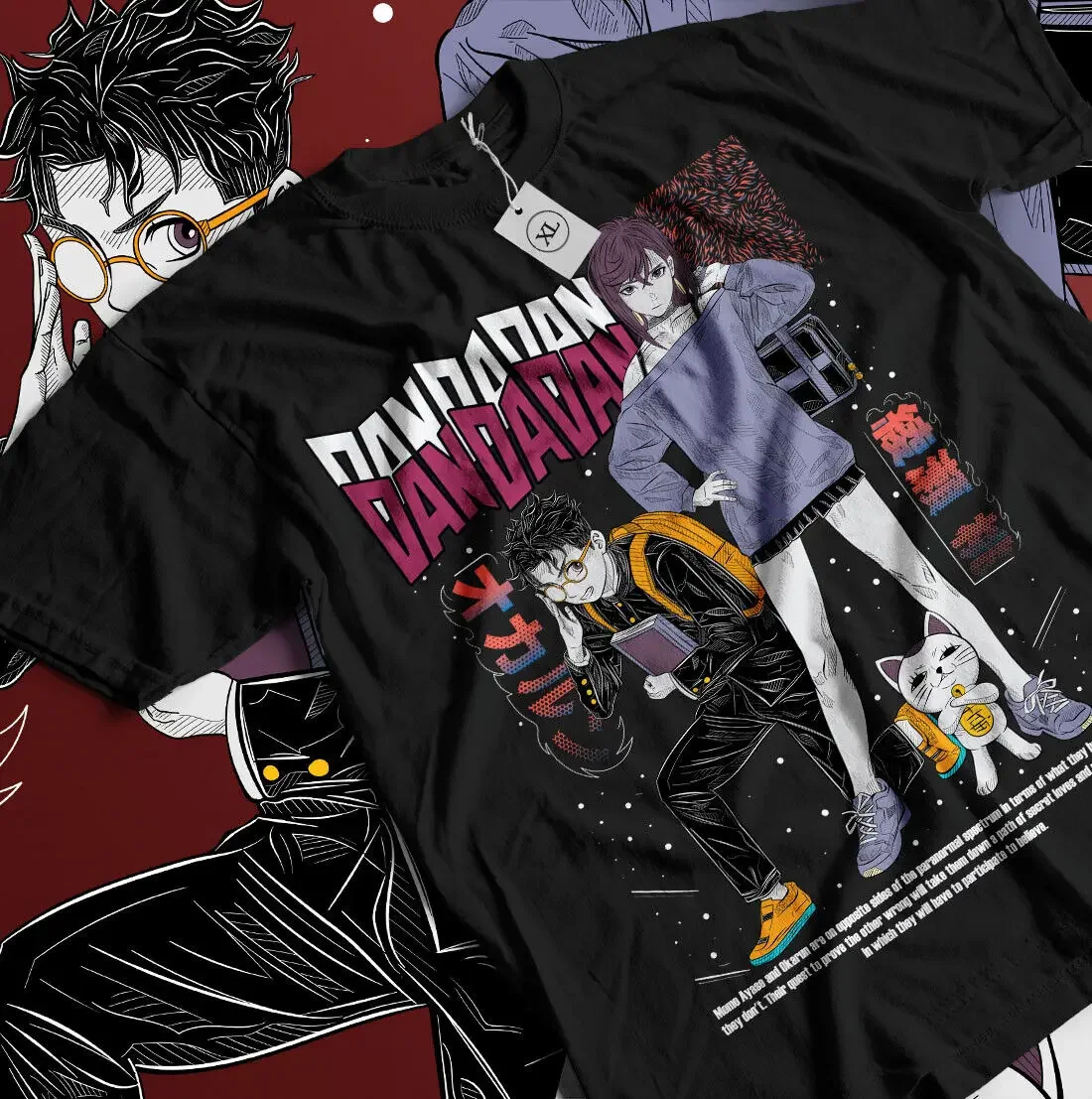 Camiseta Popular Dandadan Mane - Cosplay Anime Basic avaliação e preço