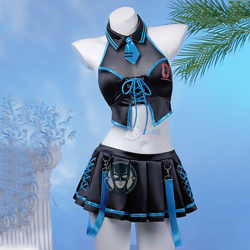 Anime jogo miku seaxy ternos c - Anime Cosplay Girls avaliação e preço