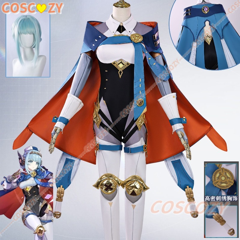 Genshin impacto inneffa cospla - Anime Cosplay Outfit Girl avaliação e preço