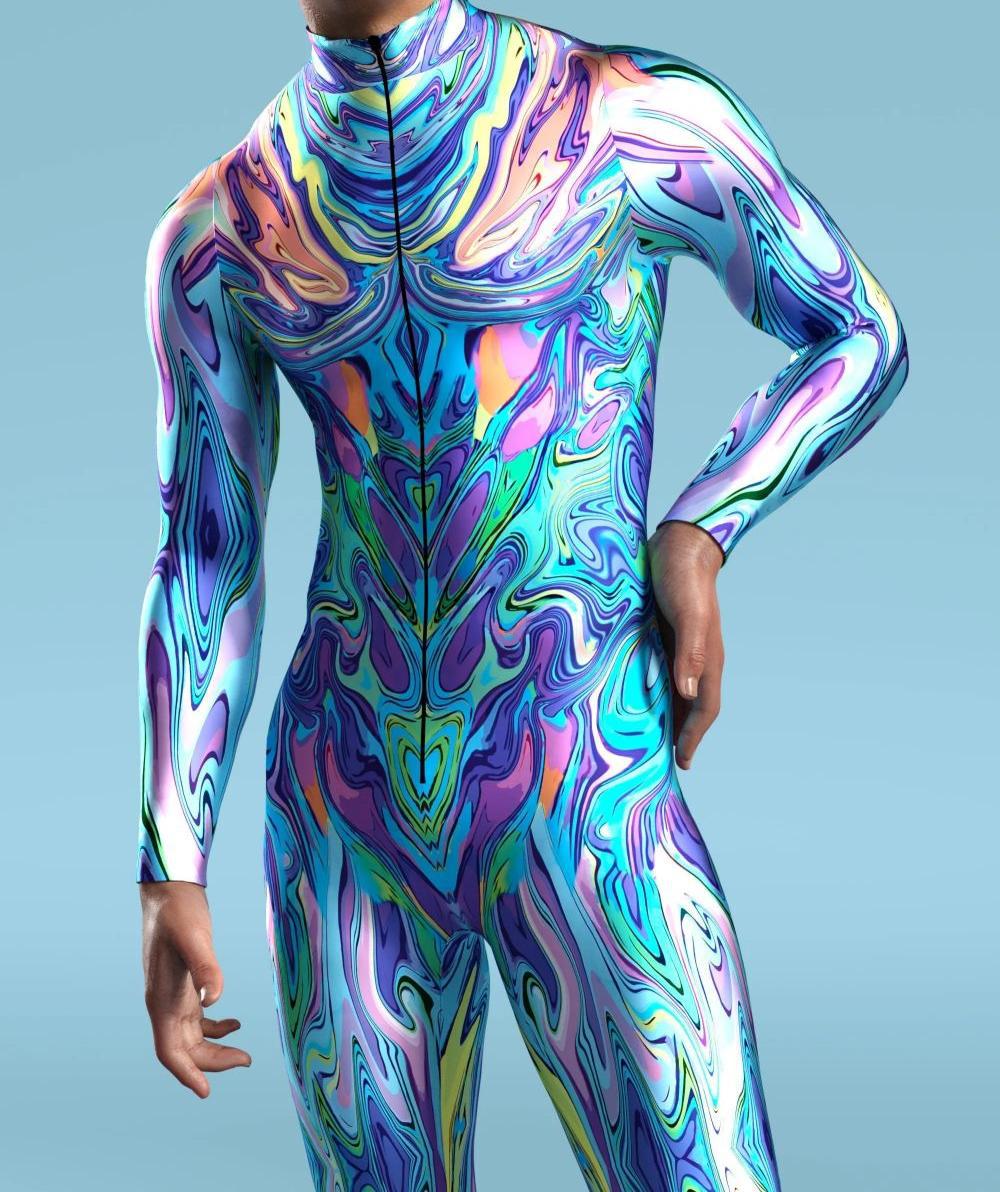 Cyberpunk macacão legal colori - Anime Cosplay Drawing avaliação e preço
