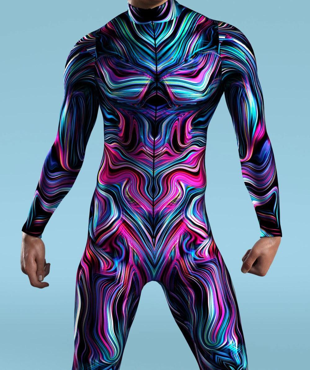 Cyberpunk macacão legal colori - Anime Cosplay Drawing avaliação e preço