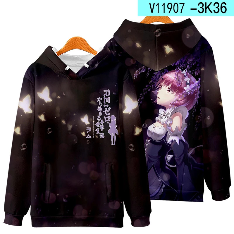 Moletom 3D Re Zero Cosplay com - Cosplay Anime Basic avaliação e preço