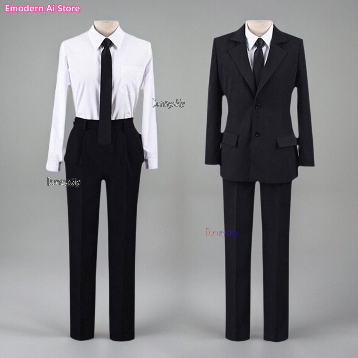Fantasia de Cosplay Anime Hiro - Cosplay Anime Black Hair avaliação e preço