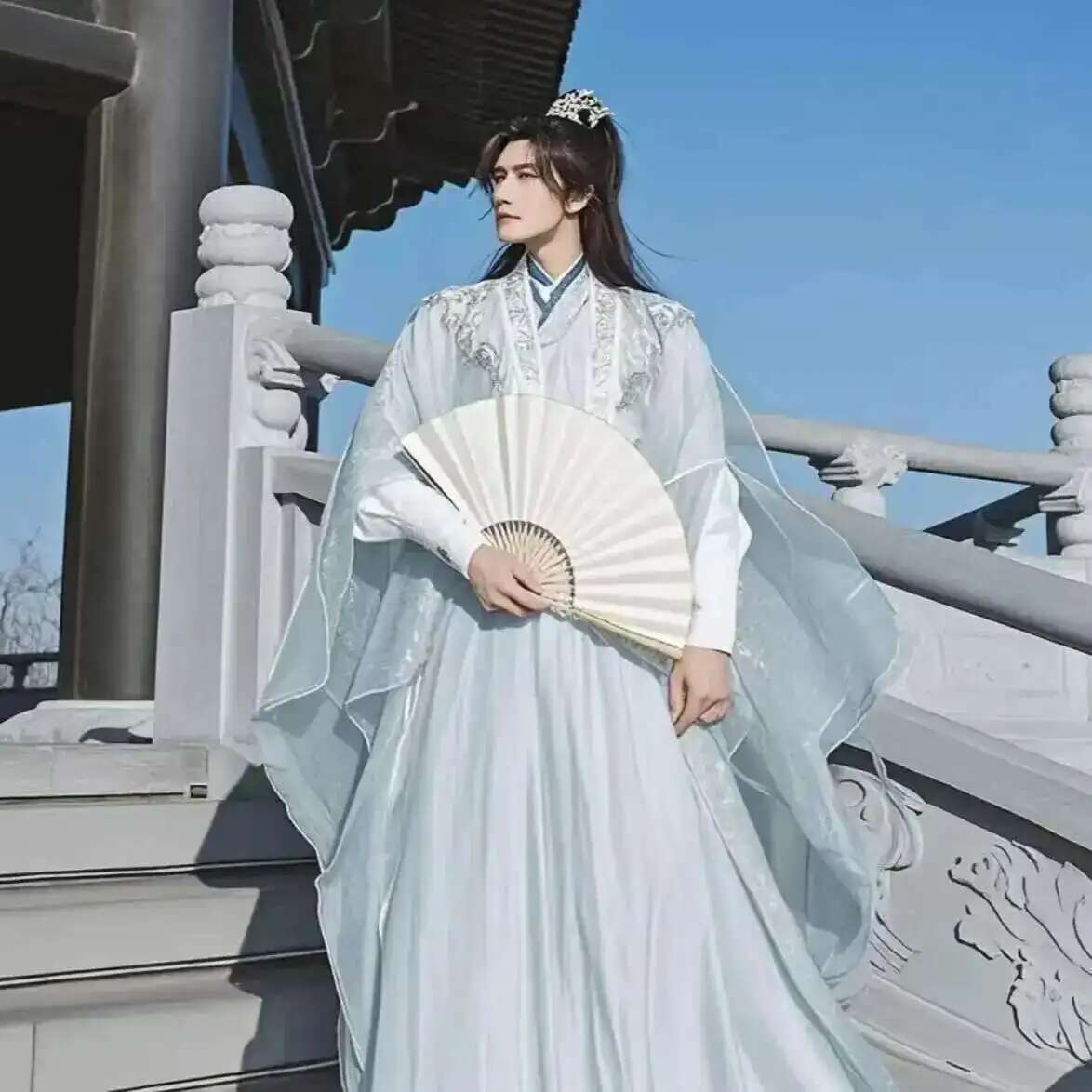 Tamanho grande 3xl hanfu mascu - Anime Cosplay For Halloween avaliação e preço