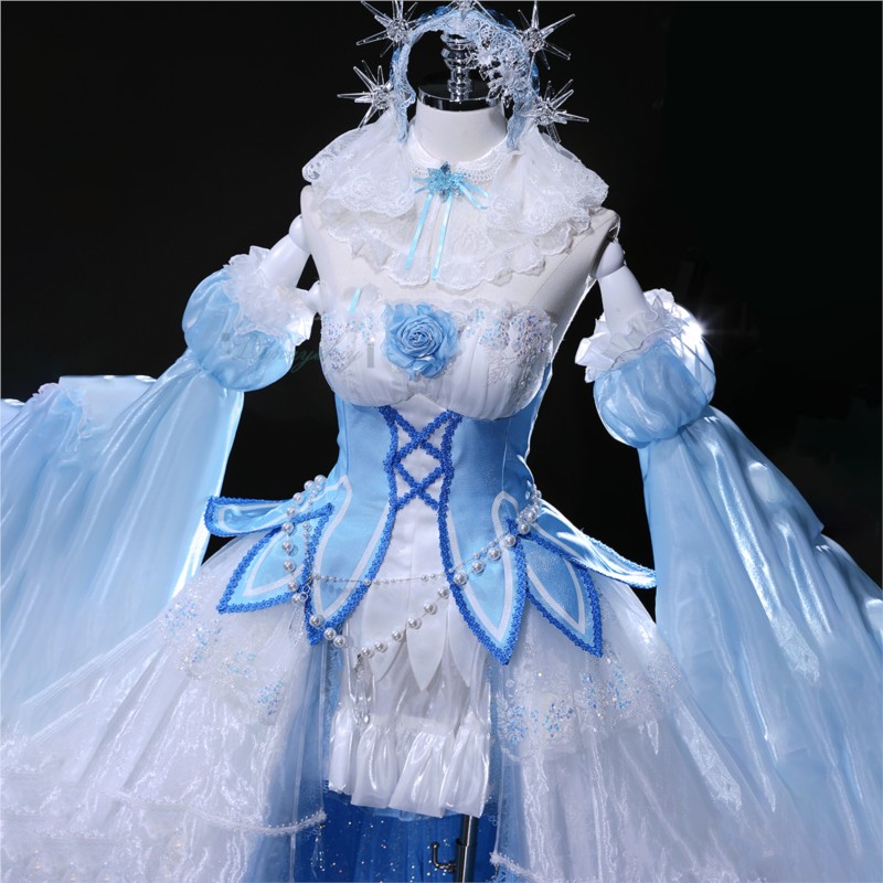 Traje de halloween adultos ani - Re Zero Rem Wig avaliação e preço